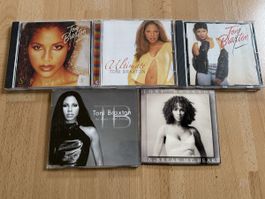 Toni Braxton CD Sammlung, 4 Stk, 1 Single