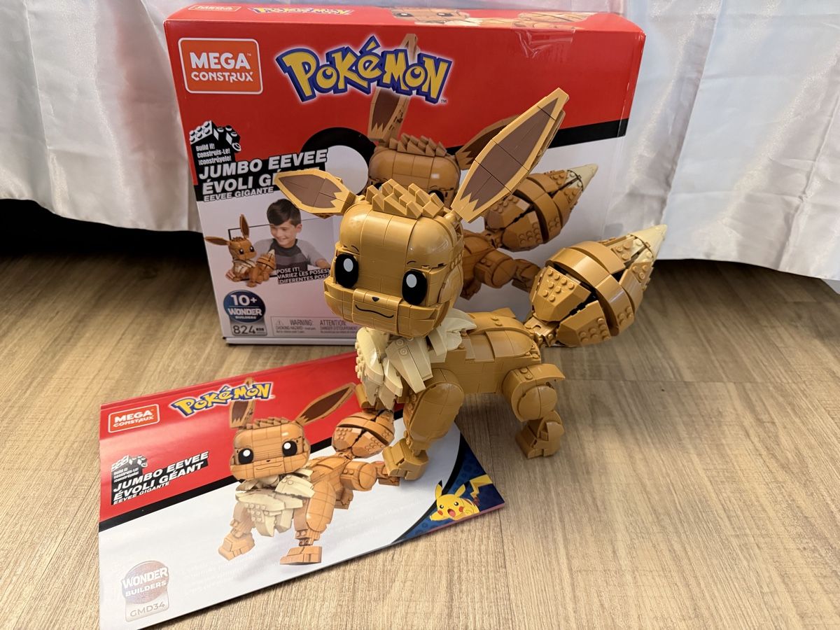 Mega Baukästen: Mega Construx Pokémon Jumbo Evoli Aufgestellt – Gebraucht aus Bern von Blueangel6 6