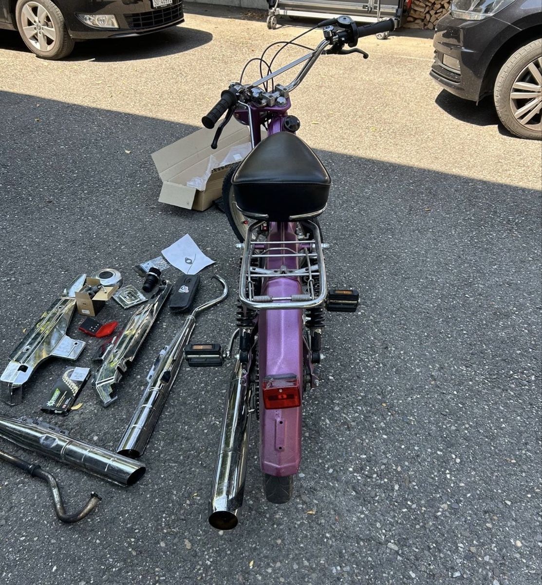 Puch Mofas: Puch / Piaggo Supermaxi LG1 – Gebraucht aus Mühledorf SO von Christinabaer 1