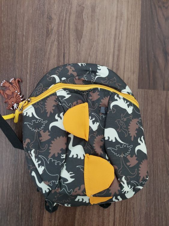 Selezione Varzi Kinderrucksack Aus Neopren – Dinosaurier-Motiv, 31x22x10 Cm, Leicht & Praktisch