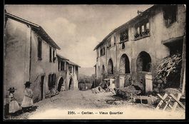AK Erlach, Cerlier, Vieux Quartier