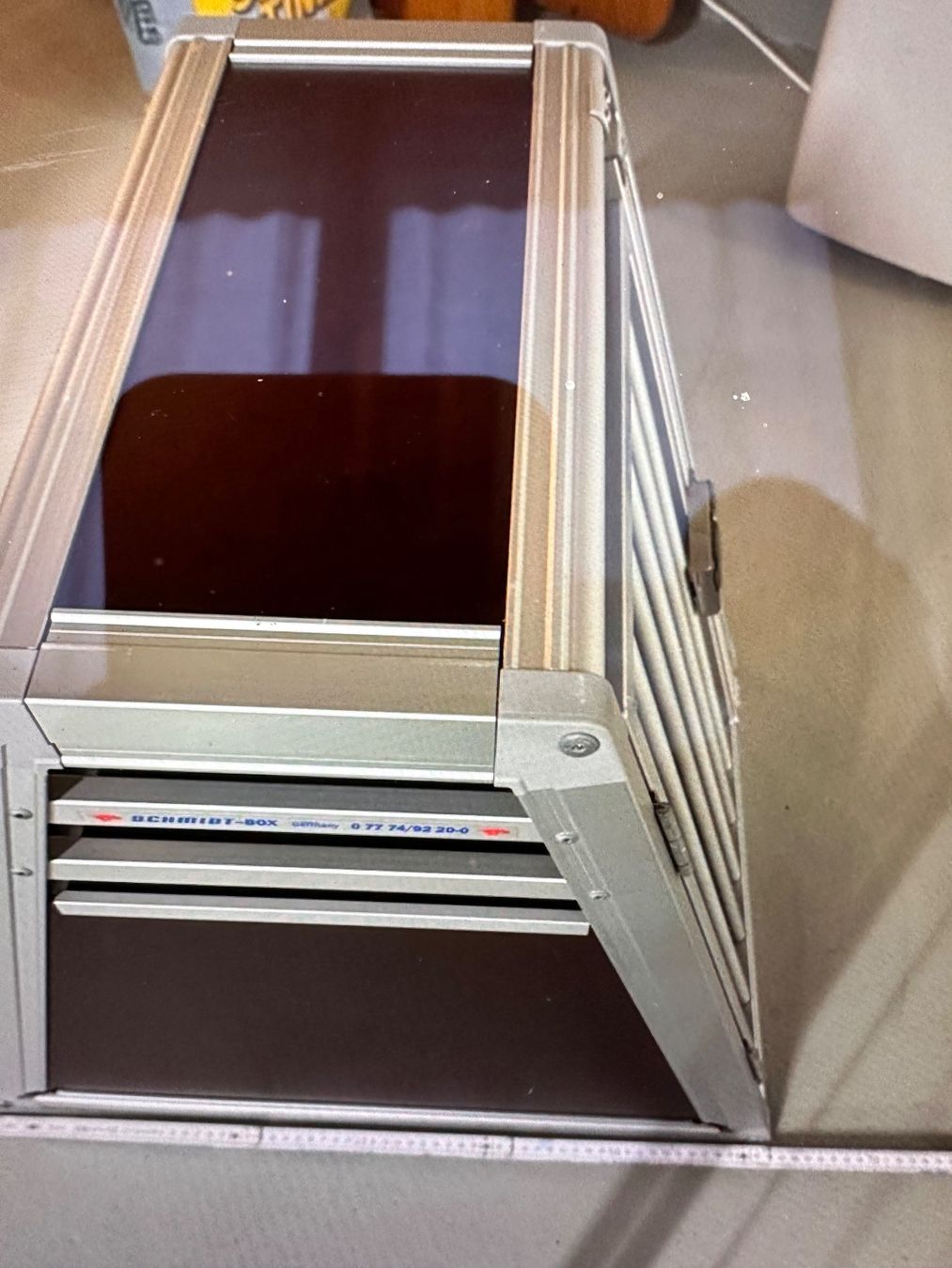 Gabbie, trasporto & Sicurezza: Schmidt Hundebox - 50x63x58 – Usato da Brütten venduto da the_8s6n 2