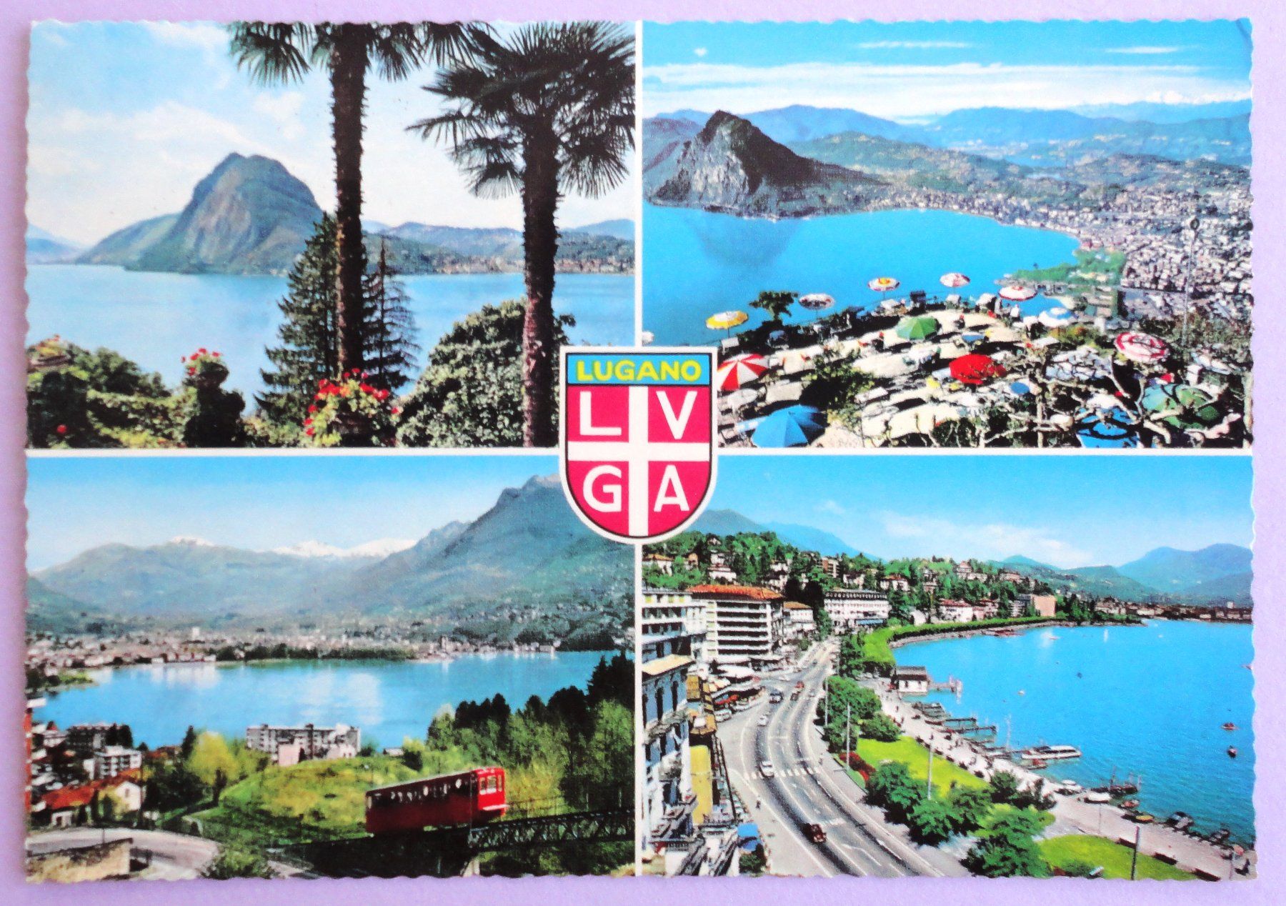 Cartes postales: Lugano – D'occasion à Fétigny par Billy2miny