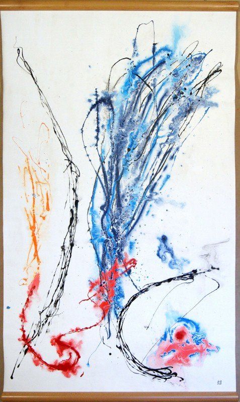 Tableaux: Informel Gemälde: Big river – D'occasion à Fribourg par erw_68dx