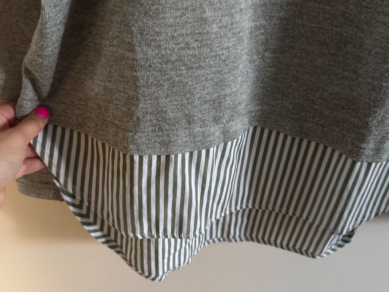 Pulls & Sweat-shirts: Damen Pullover mit Kragen Grösse L grau Chicorée – D'occasion à Künten par bel_6wn2 3