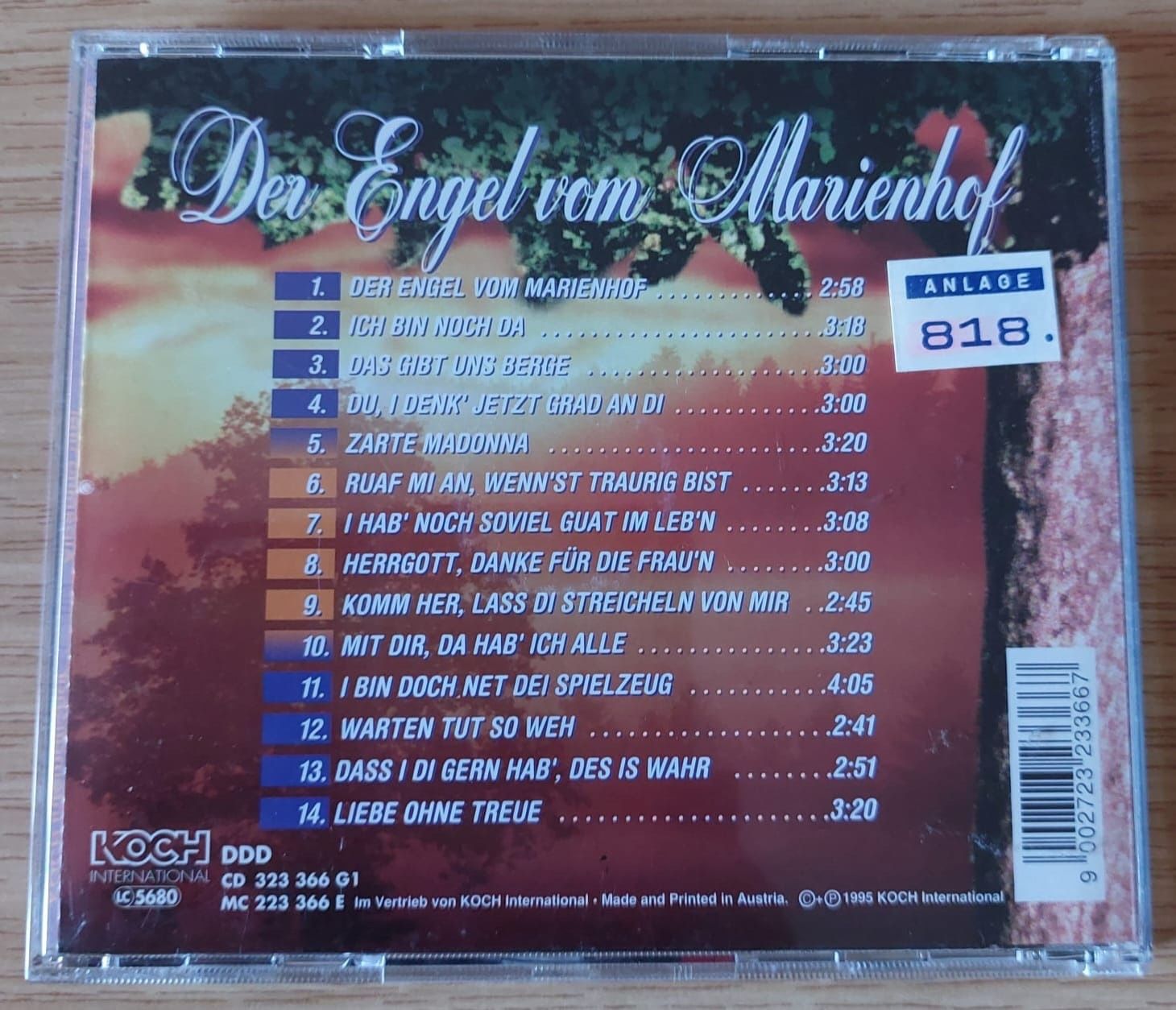 CD: CD - Alpentrio Tirol - Der Engel vom Marienhof – Usato da Urtenen-Schönbühl venduto da Kahru 1
