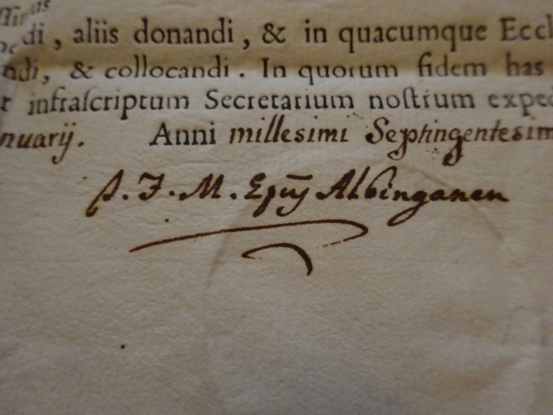 Documenti: Reliquie Dokument Kirche / Hl. Vinzenz – Usato da Esslingen venduto da eintagammeer 6