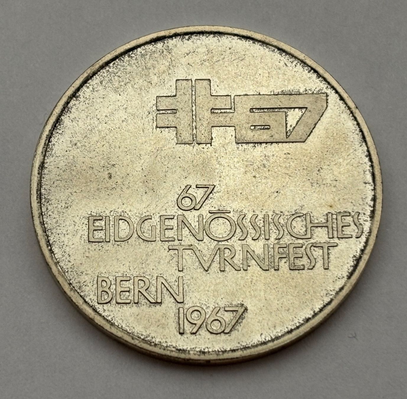 Médailles: Medaille eidg. Turnfest Bern 1967, Silber – D'occasion à Esslingen par Danielp 1