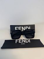 FENDI Sonnenbrille schwarz  Original mit Etui & Tuch