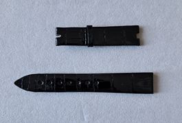 Bracelet Breguet Reine De Naples crocodile véritable noir