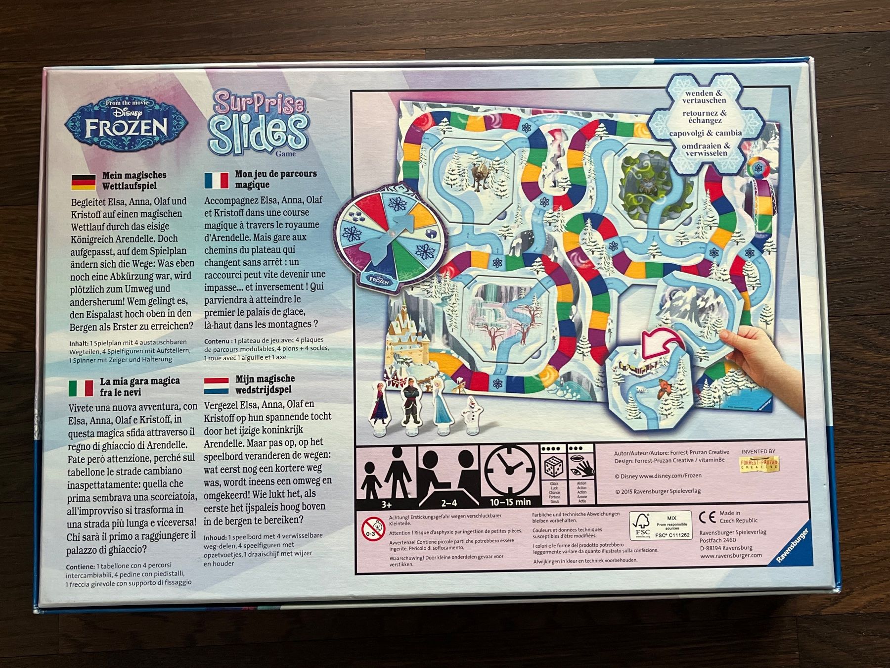 Ravensburger Giochi: Disney Frozen - Surprise Slides Game – Usato da Adliswil venduto da Berolas 2