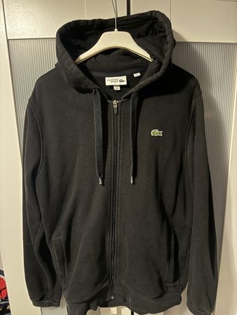Sweat à capuche Lacoste Sport noir taille M bon état