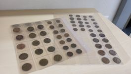 Münzsammlung Schweiz - Viele Rappen Jahrgänge komplett!