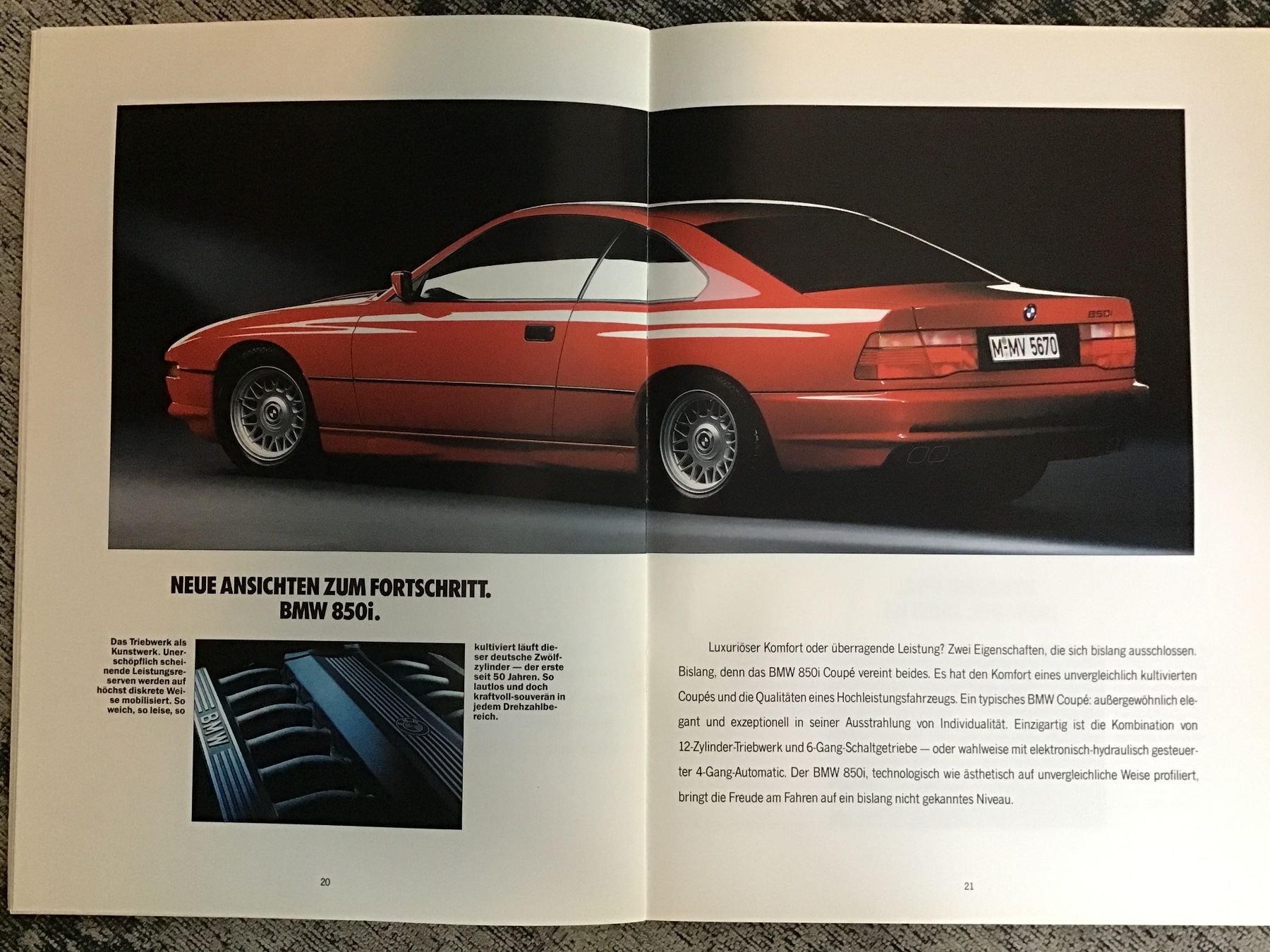 BMW Documenti: BMW Programm 1992 Verkaufsprospekt 26 Seiten 2/91 – Usato da Scherzingen venduto da Starseller62 6