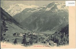 Vue generale de Trient