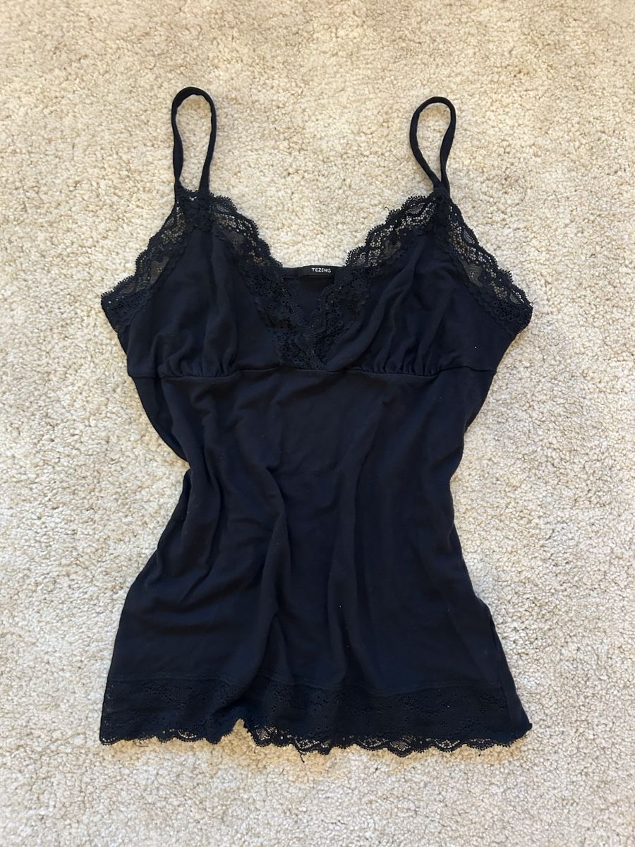 Tezenis Tops: cute tezenis spitzen top black   – Gebraucht aus Dietlikon von leaaasells 1