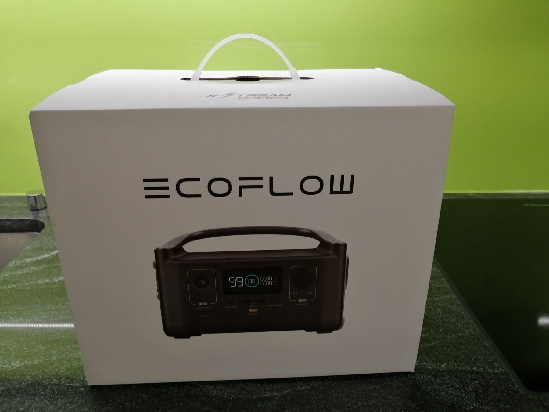 Ecoflow Akkus: Eco Flow River 600 Powerstation – Neu (gemäss Beschreibung) aus Aeugstertal von Nospower2