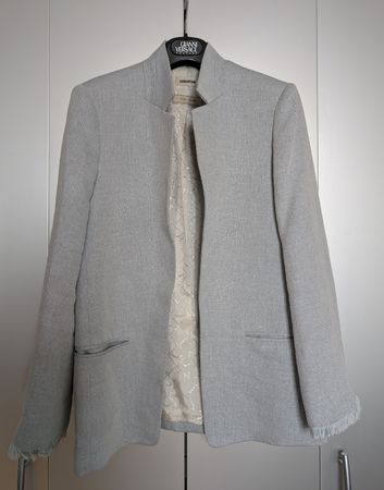 Zadig & Voltaire Damen Blazer, Gr. 36 hellblau - Top Zustand