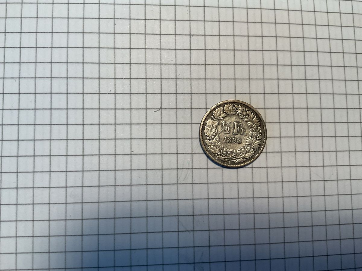 Tutti le monete: Schweizer 50 Rappen 1898 Silber – Usato da Ursenbach venduto da tho_8s6p 2