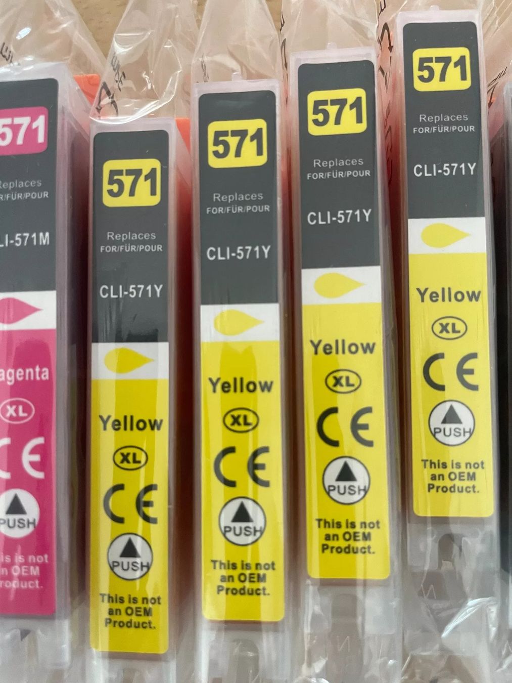 Pixma Cartucce per stampanti & toner: Canon PGI-570 + CLI-571 Druckerpatronen – Nuovo e nell'imballaggio originale da Neuenhof venduto da Sonnyd 6