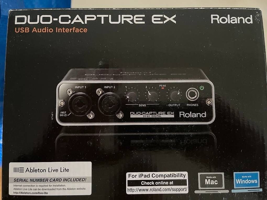 Equipement studio: Roland Duo Capture EX USB Audio Interface – D'occasion à Meilen par sbeu1855