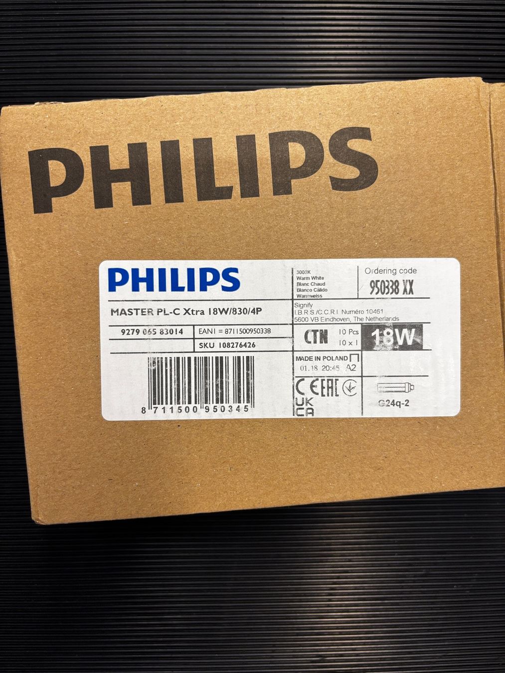 Philips Lampen: 10 Stück Philips MASTER PL-C Xtra G24q-2 – Neu (gemäss Beschreibung) aus Bonaduz von Jomby
