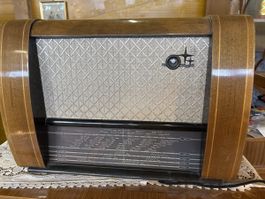 Radio PTT PTT Rondo Holzgehaeuse mit Gebrauchsspuren kein sc