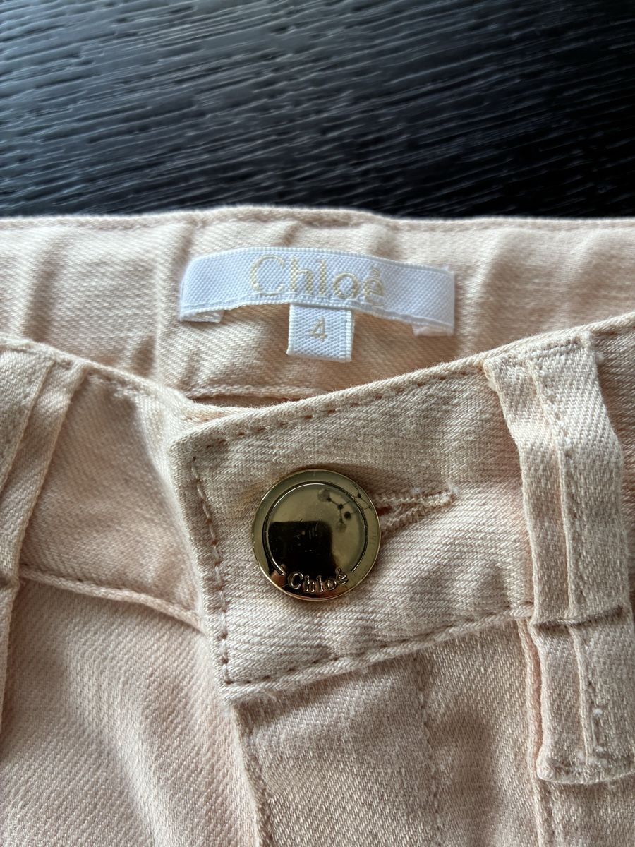 Chloé Pantaloni: Chloe Jeans, Grösse 4 Jahre, Mädchen Hose – Usato da Romanshorn venduto da Erich270 4
