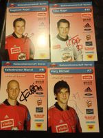 4x  Schweiz Unihockey Nationalmannschaft - handsigniert - 2