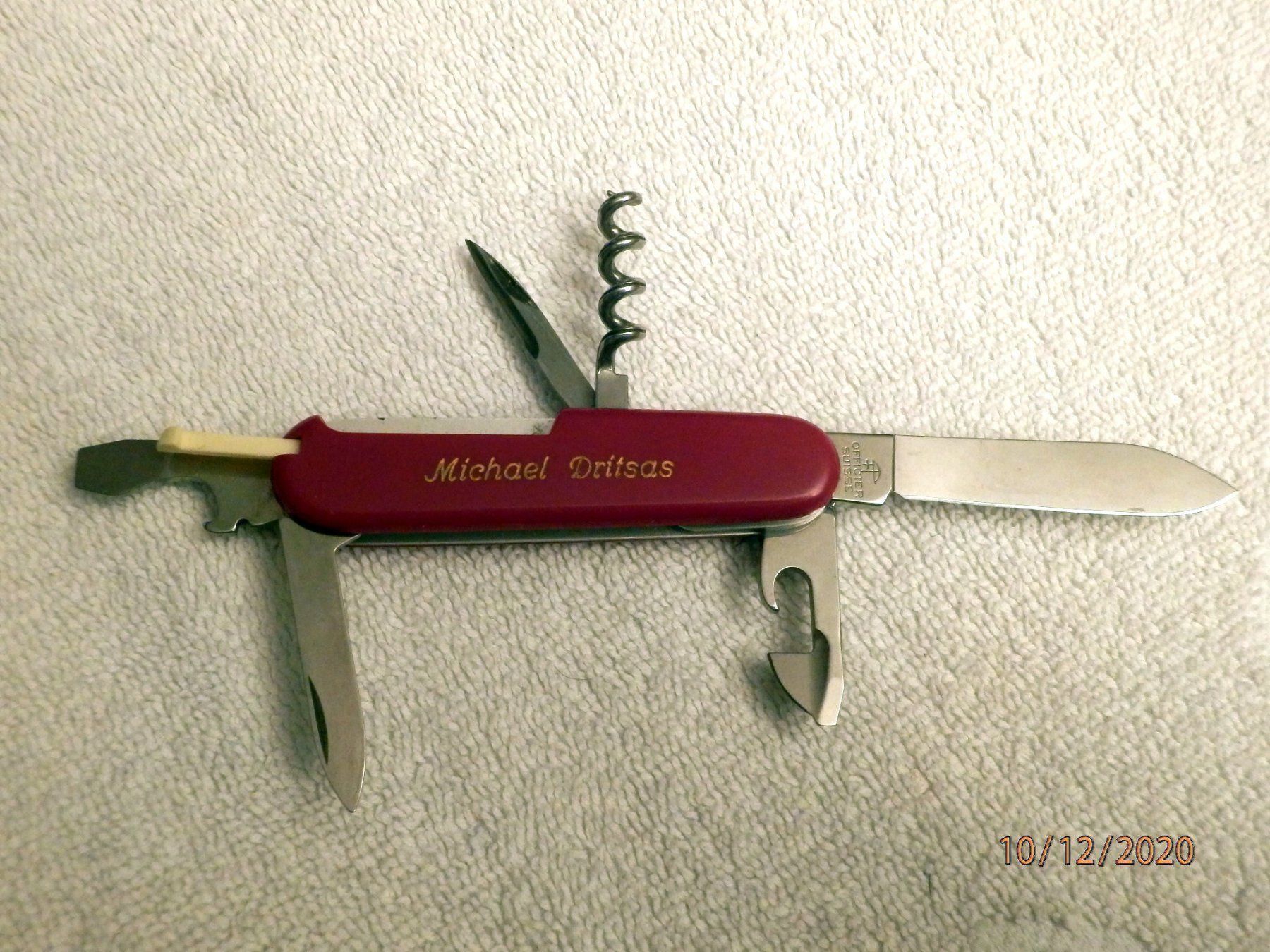 Victorinox Taschenmesser: Sackmesser, Victorinox mit Werbeaufdruck – Gebraucht aus Ueberstorf von dinbau 8