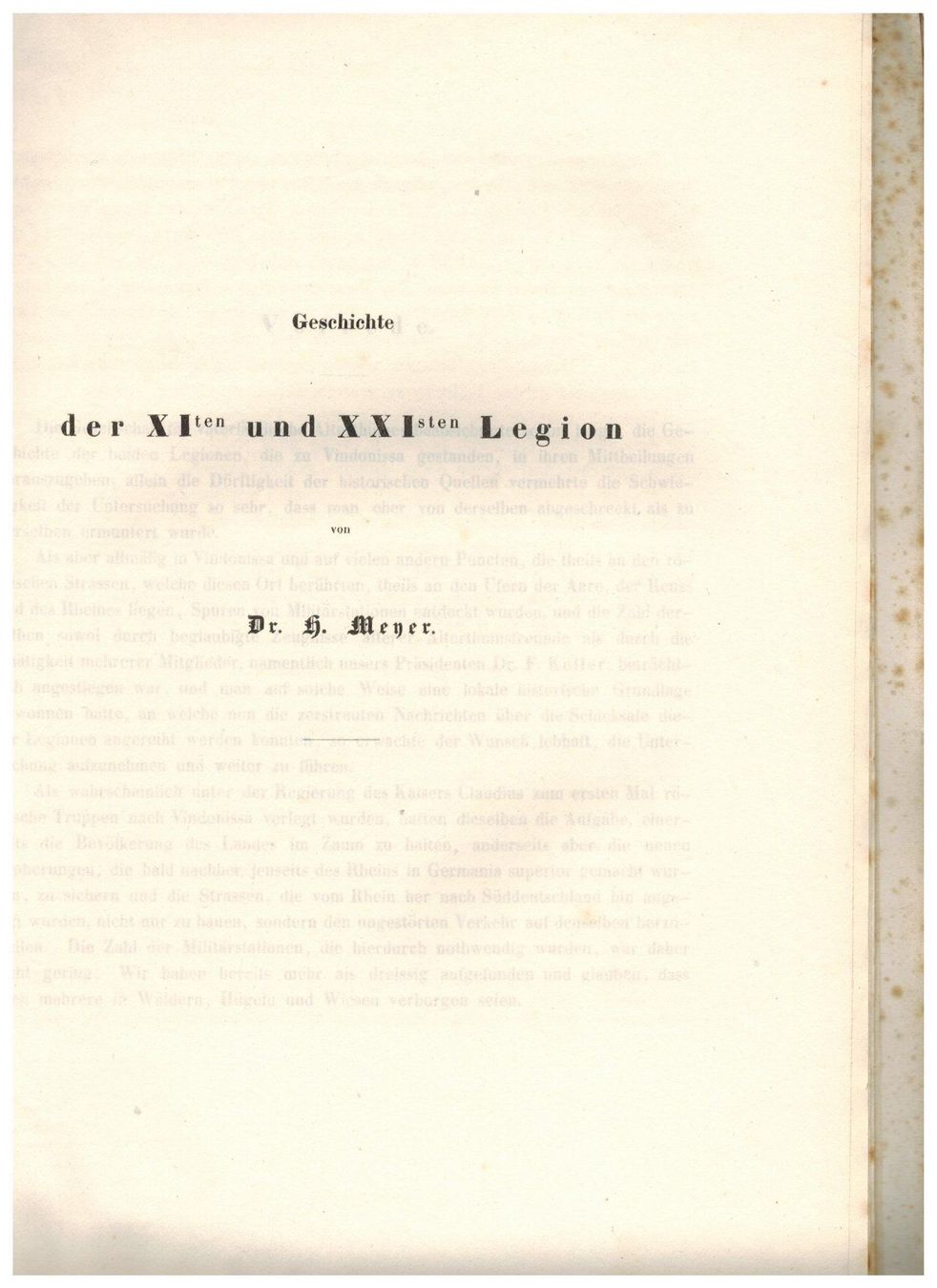 Libri: Archäologie: XI und XXI Legion – Usato da Biel-Benken BL venduto da rud_yc8p