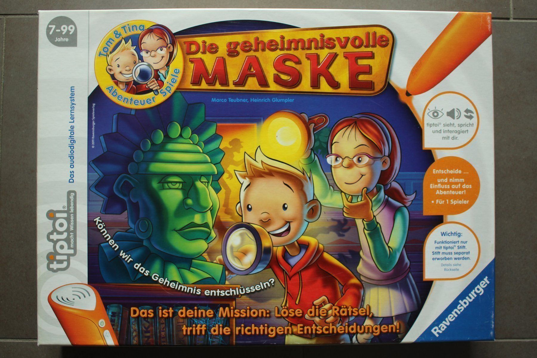 Ravensburger Giochi: Die geheimnisvolle Maske – Usato da Rorschacherberg venduto da Archiethe2