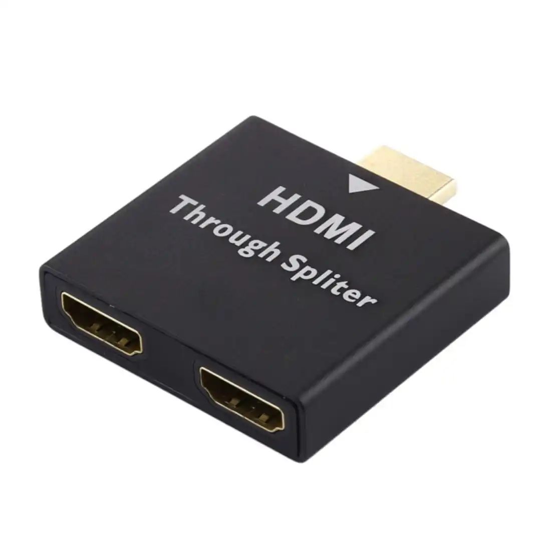 Adattatori: HDMI auf Dual HDMI Adapter Splitter Switch Audio – Nuovo (secondo la descrizione) da Bülach venduto da Cspadanuda