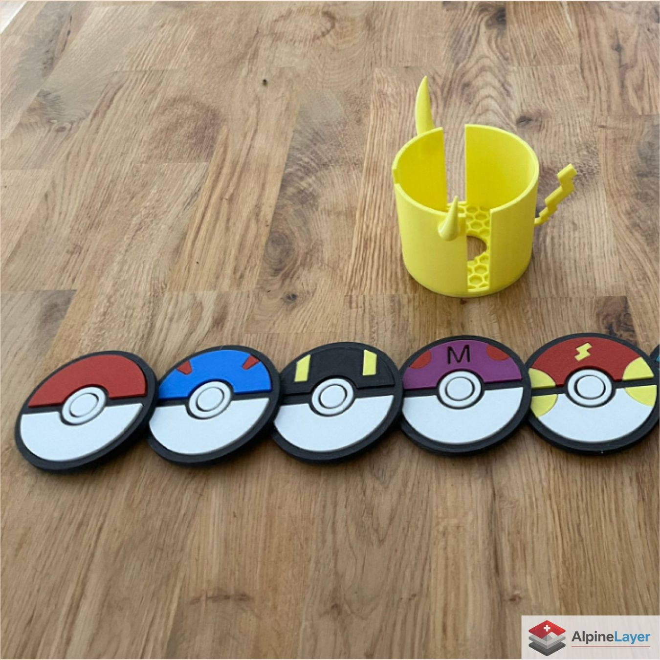 Sottobicchieri: Fast Ball Coaster 3D Printed Gaming Drink Coaster – Nuovo (secondo la descrizione) da Losone venduto da AlpineLayer