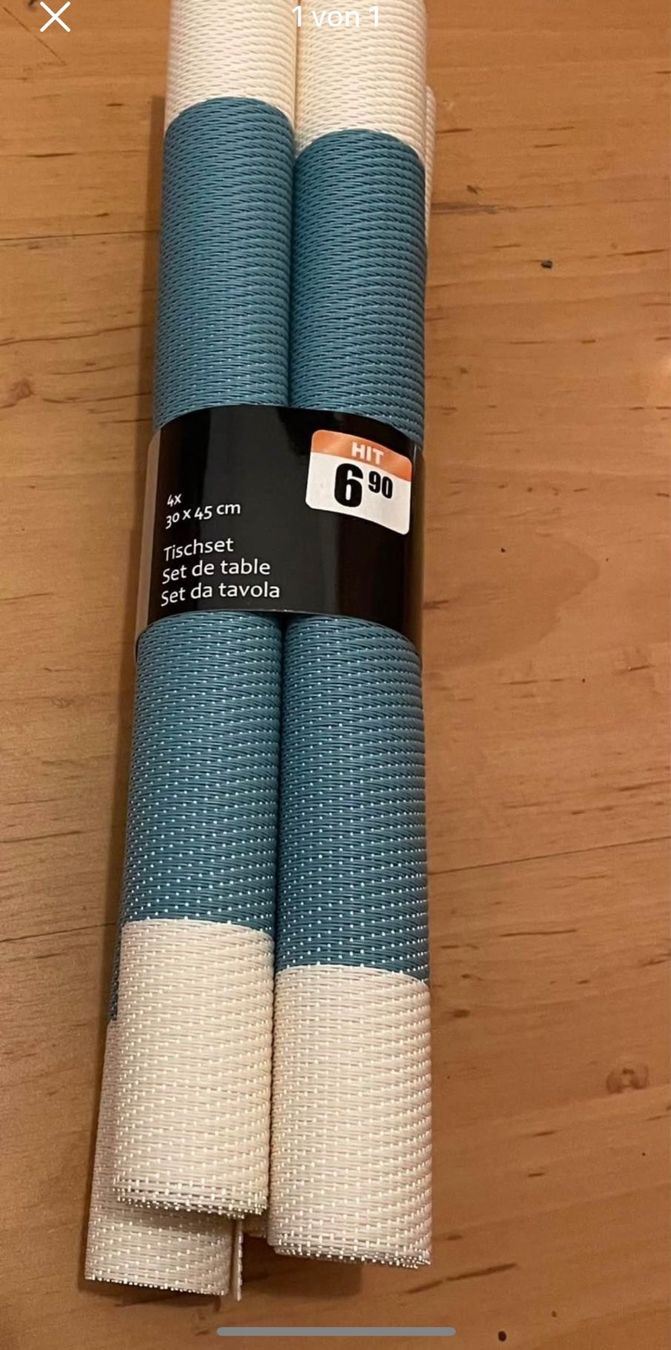 Tischset: 4 Tischset – Neu und originalverpackt aus Gossau von buendnerin21