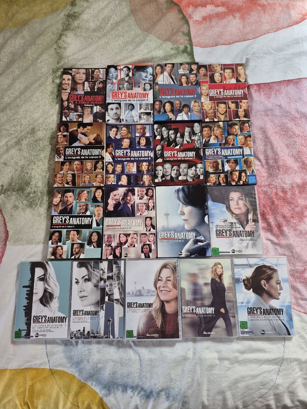 Tutti i DVDs: GREY'S ANATOMY - Saisons 1 à 17 – Usato da Riaz venduto da Murielbhs
