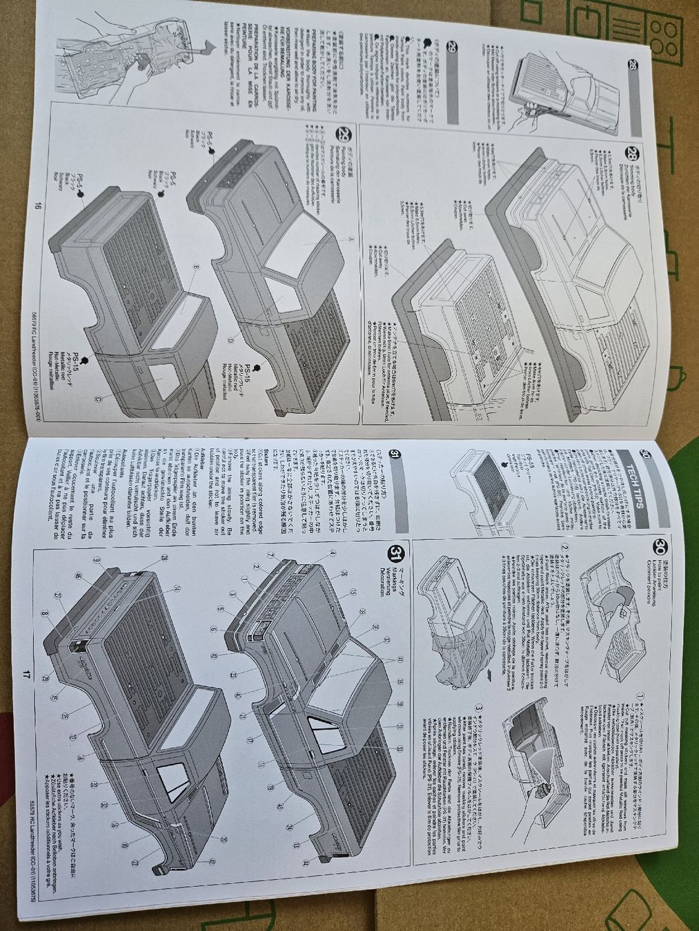 Tamiya Modellismo RC: Tamiya Landfreeder Manual – Usato da Grenchen venduto da Fluri1 2