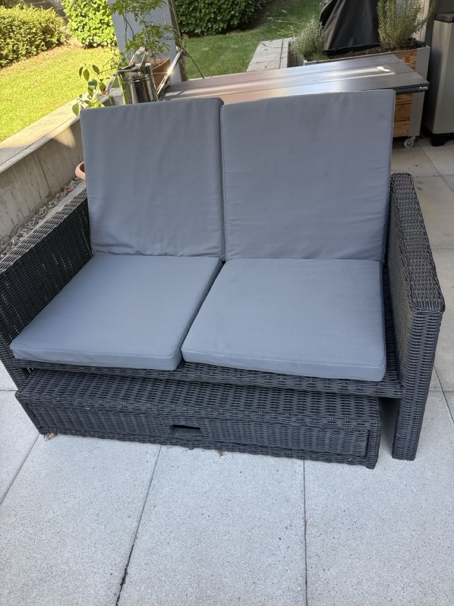 Sofas: Gartensofa Rattanoptik – D'occasion à Winterthur par Kaktus24 3