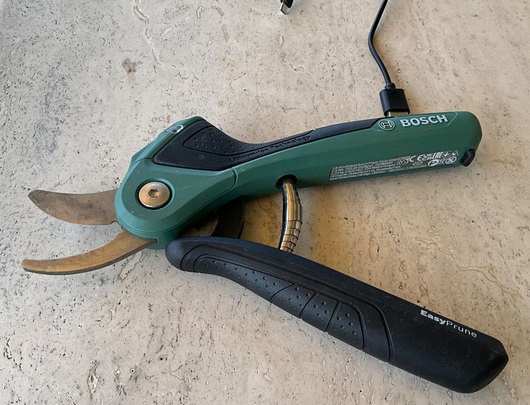 Bosch Tutti gli attrezzi: Bosch Akku-Gartenschere EasyPrune – Usato da Bern venduto da Ivob0 4
