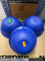 3x Schüsseln in der Farbe blau