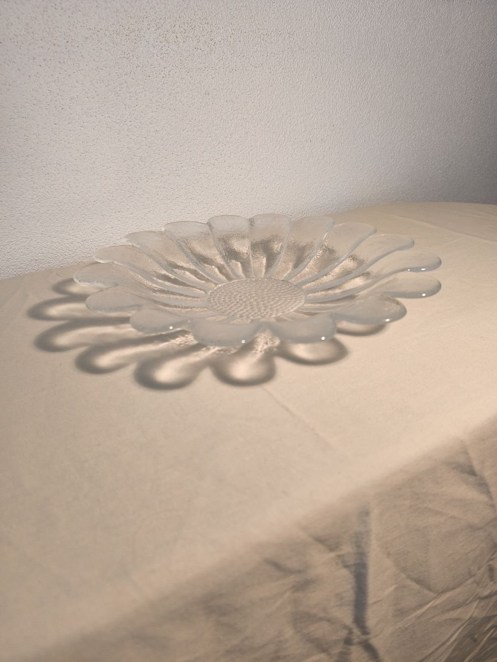 Bicchieri: Glas Schale Blume 33cm  – Usato da Zürich venduto da cashcash 1