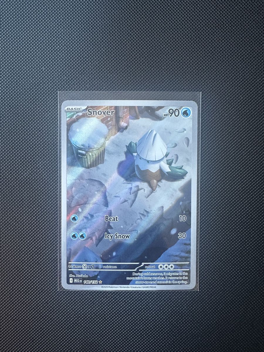 Pokémon Sammelbilder & Trading cards: Snover - Pokemon  Mega Evolution - 140/132 EN – Gebraucht aus Möhlin von ChariShop-TCG