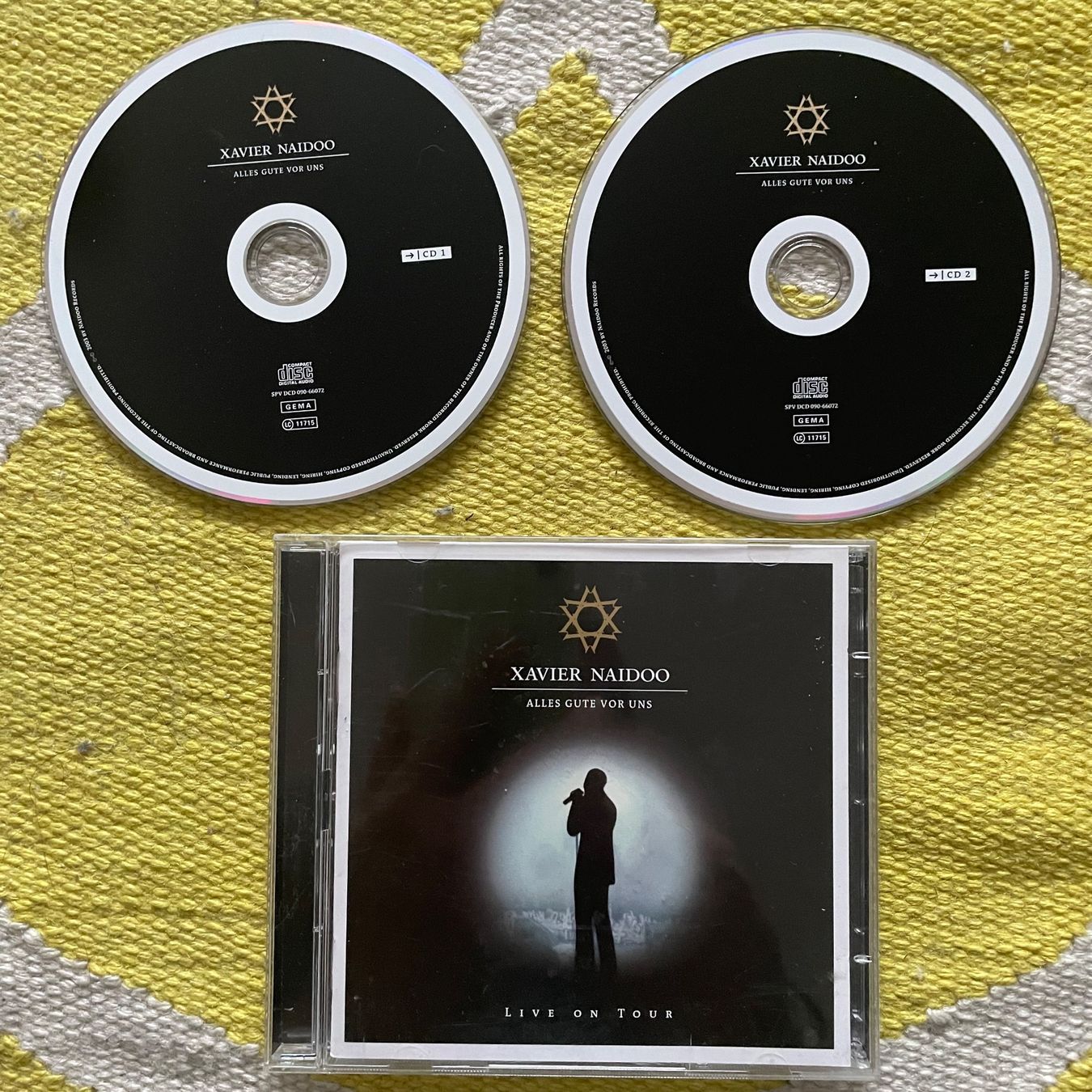 CD: XAVIER NAIDOO-2CD ALLES GUTE VOR UNS LIVE – Usato da Rorschacherberg venduto da CD-Roli