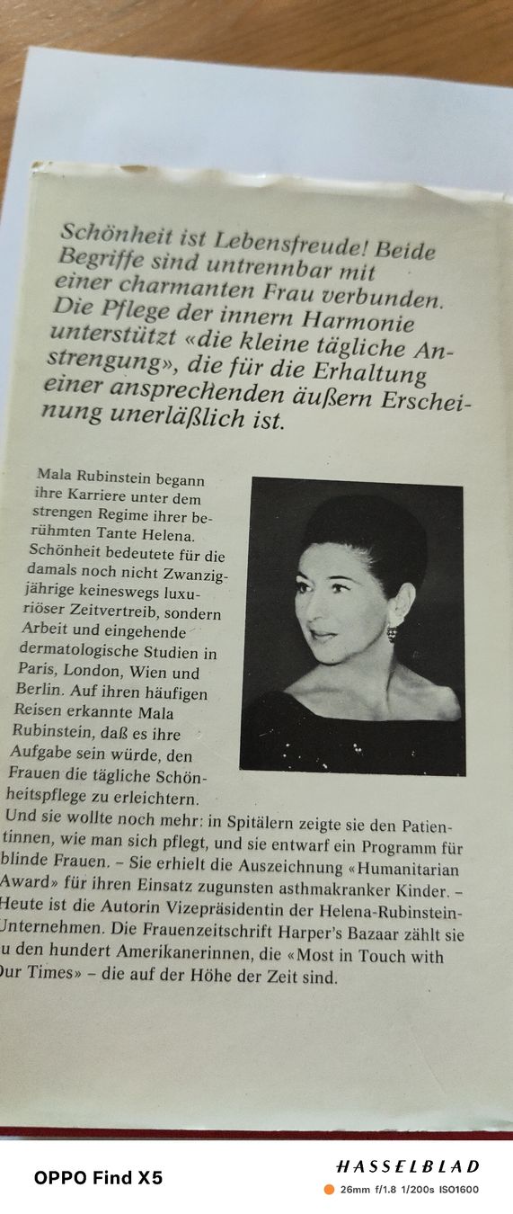 Libri: schön und charmant mit Mala Rubinstein – Usato da Volken venduto da katz5 2