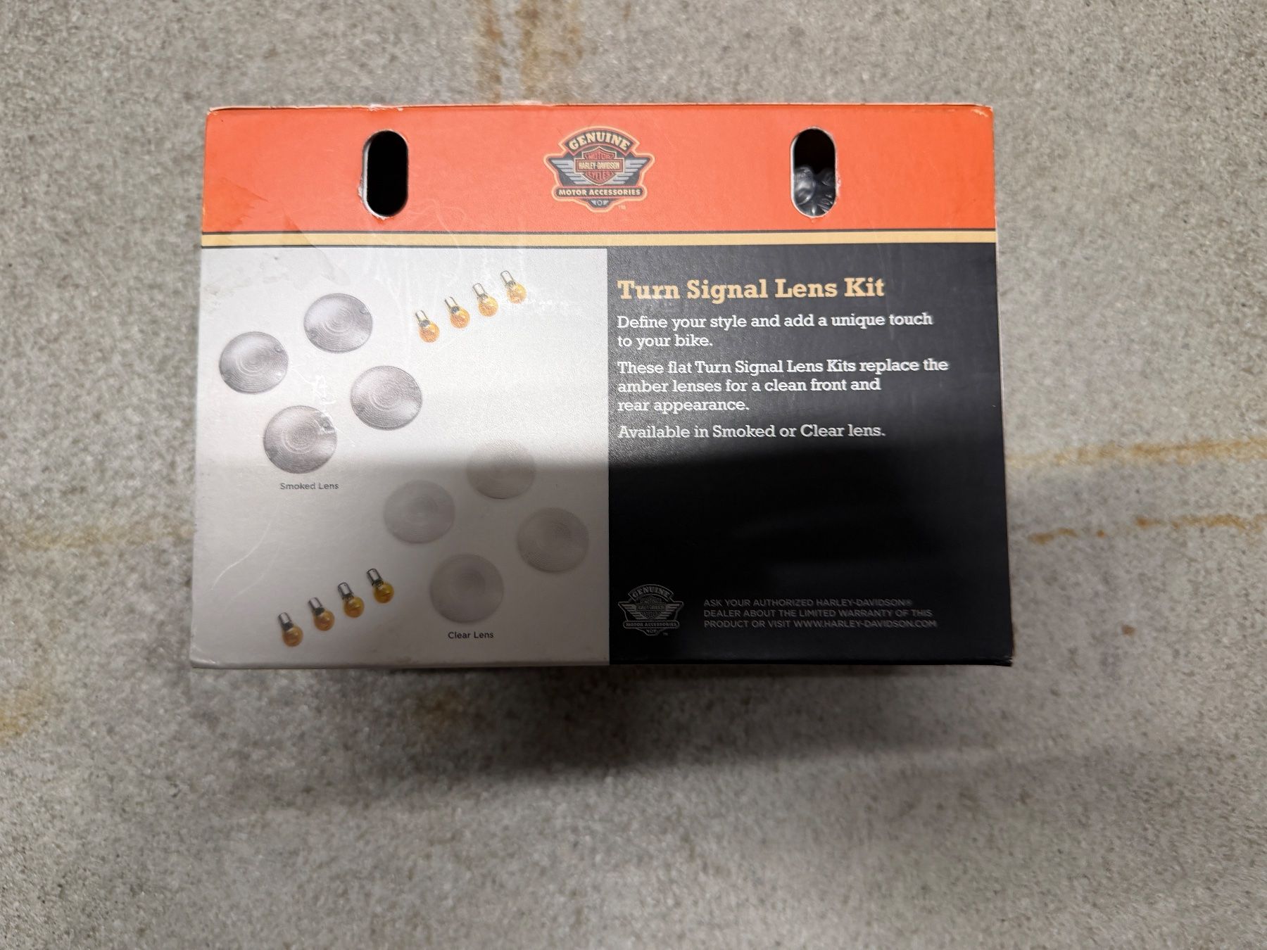 Harley-Davidson Alle Motorradersatzteile: 69308-02 Harley-Davidson Blinker mit flachem Glas – Neu und originalverpackt aus Ostermundigen von jas_9j7d 1
