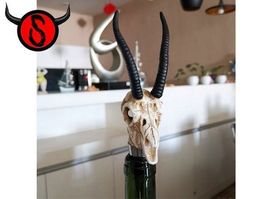 Weinverschluss - Skull / Weinstopper