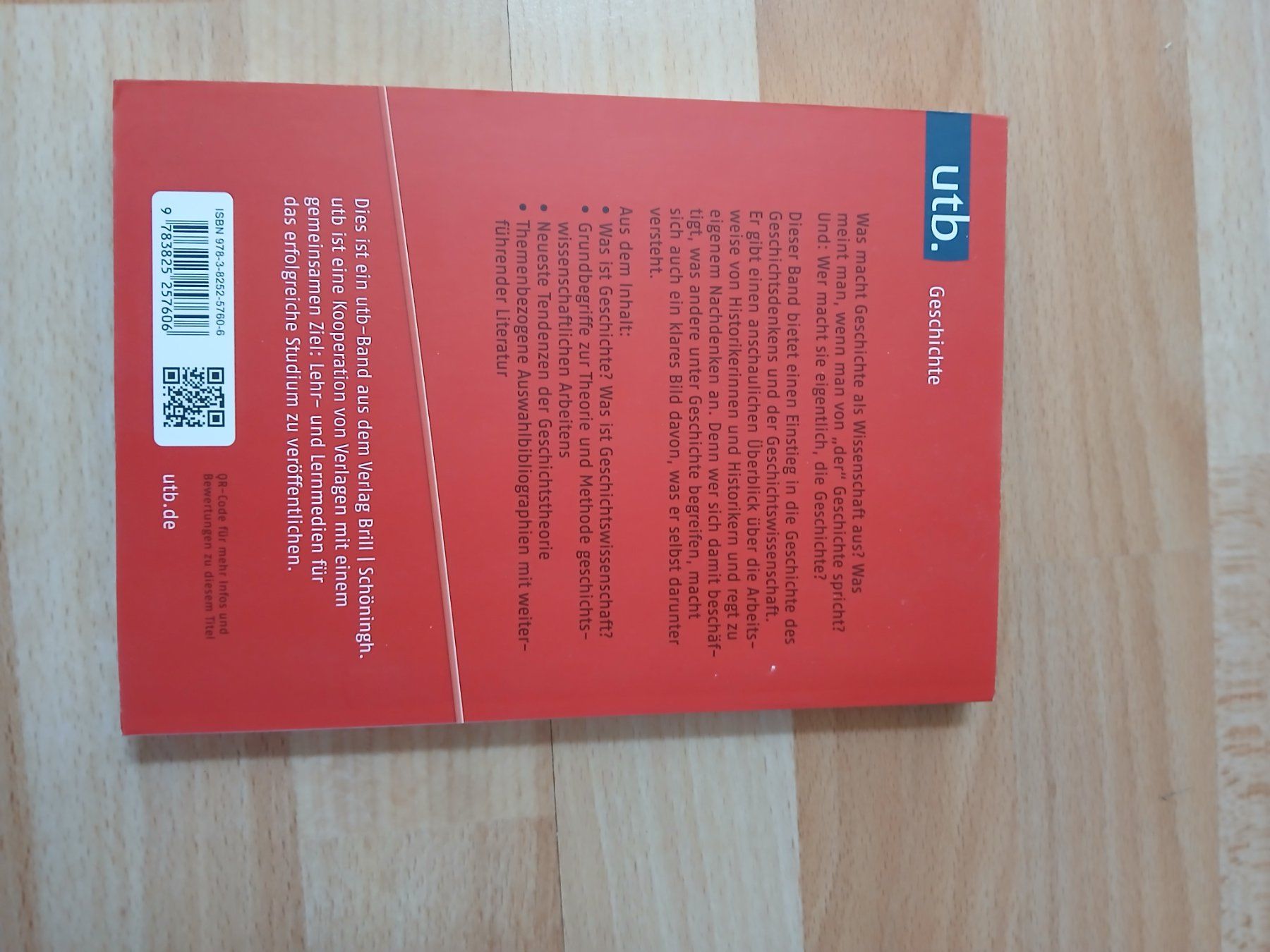 Libri: Theorien und Methoden der Geschichtswissenschaft – Nuovo (secondo la descrizione) da Bärschwil venduto da kik_c28v 2