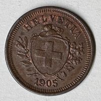 1 Rappen 1905 bis VZ