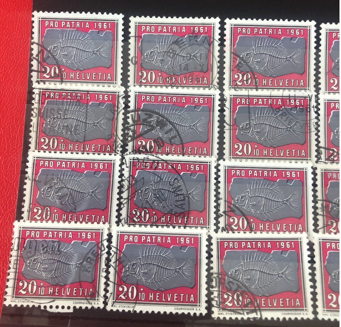 Alle Briefmarken: Nr.B 105 mit Stempel Einsteckkarte Voll – Gebraucht aus Aarau von Billa007 1