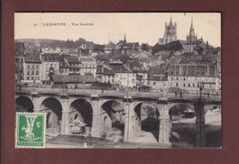 LAUSANNE - Grand Pont - 1912